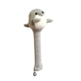 thumbnail image 3 of koolsoo Badminton Racket Handle Cover with Drawstring Absorbent Knitted Stuffed Doll Grey, 3 of 9