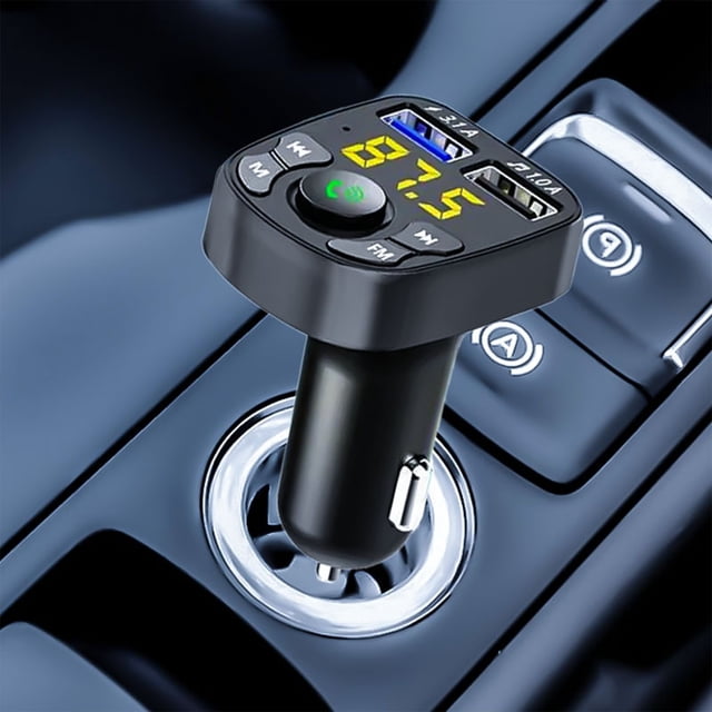 NARABB Car Accessory Must Haves New Digital Car Charger Fast Charging Mobile Phone Charging Head One To Four With Car Charger