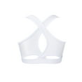 thumbnail image 2 of IEFIEL Girls Sleeveless X-Shape Back Bra Top Gym Yoga Sports Tank Top Swimming Camis Tops White 16, 2 of 6
