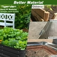 Tigerden Raised Garden Bed Kit, Outdoor Planter Box for Growing