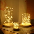 thumbnail image 4 of Guirnalda de alambre de cobre para decoración del hogar, caja de batería de 1m/2m/3m/10m, guirnalda LED para decoración de bodas, hadas para decoración de fiestas, 4 of 4
