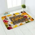 thumbnail image 5 of Thanksgiving Welcome Doormat Non-slip Home Autumn Door Mat Carpet Floor Mat Rug Entrance Carpet Kitchen Floor Decor, 5 of 6