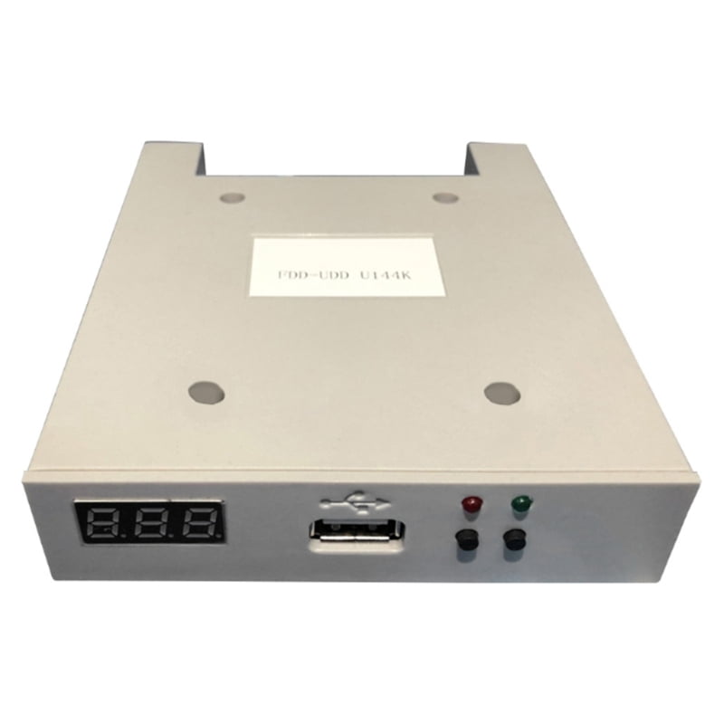 Zecic FDD-UDD U144K 1.44Mb Floppy Disk Reader Drive USB SSD Floppy Drive Emulator 32-Bit Cpu Floppy Drive Emulator Plug N for