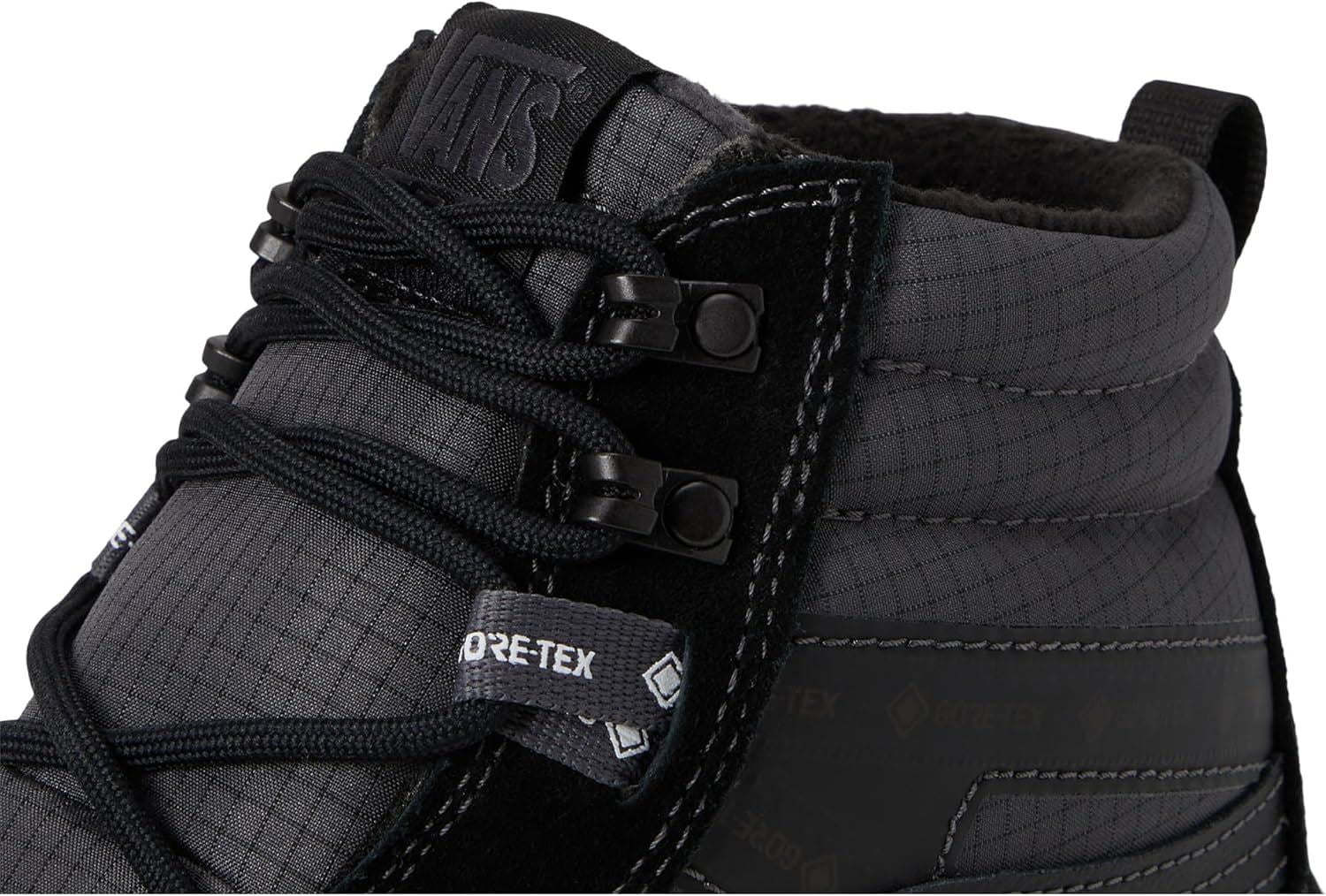VANS U MTE™ SK8-HI® GORE-TEX® INSULATED UNISEX BOOTS - Black / Black - Black / Black / Men 7.5 / Women 9 / Medium