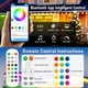 thumbnail image 3 of Luces exteriores MUCCCUTE RGB Waves de 200 pies con aplicación y control remoto, 3 of 8