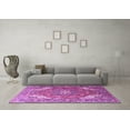 thumbnail image 3 of Ahgly Company Indoor Rectangle Persian Purple Traditional Area Rugs, 5' x 8', 3 of 4