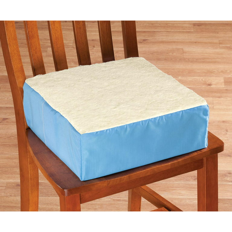 KAVIL Adult Booster Seat Cushion Extra Firm Riser Chair Cushions for  Elderly Washable Thick Chair Lift Pads to Raise Height for Couch, Home,  Patio