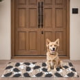 thumbnail image 4 of Black Cute Hedgehog Pattern Door Rugs,Washable Non Slip Door Mats Indoor,Decorative Door Mats,Entry Mat Indoor for Entrance,Bedroom,Kitchen,Bathroom,16"x47", 4 of 6