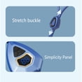 thumbnail image 3 of Soidarity Masajeador de cuello alimentado por batería, carga USB, 1200 mAh, Control de botón, colgante, elegante, 15 engranajes, herramienta de Protección de la piel Azul Soidarity CE014738-02B, 3 of 6