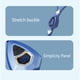 thumbnail image 3 of Soidarity Masajeador de cuello alimentado por batería, carga USB, 1200 mAh, Control de botón, colgante, elegante, 15 engranajes, herramienta de Protección de la piel Azul Soidarity CE014738-02B, 3 of 6