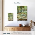 thumbnail image 3 of Elephant Stock Waterlily Pond Green Harmony Wall Art - Vertical Canvas Wall Art - Hallway Wall Decor - Architecture Canvas - Brown And Green Decor By Claude Monet - 8" x 12", 3 of 6