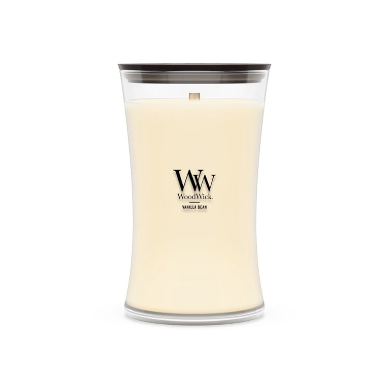 Woodwick Large Hourglass Vanilla Bean Scented Candle photo 1