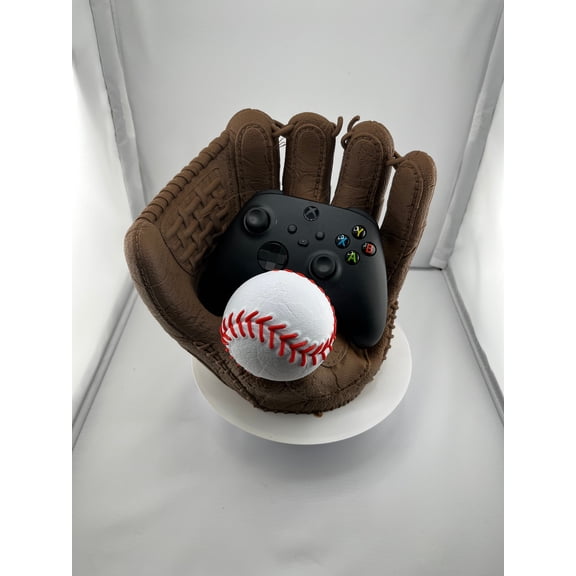 Baseball Glove Controller stand - Compatible with Xbox & PlayStation - Unique Gamer Gift
