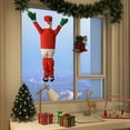 thumbnail image 5 of Santa Pants off Wall Climb Decoration Santa Hanging Ornament Holiday Ornament/ Santa Claus Pendant 110Cm, 5 of 7