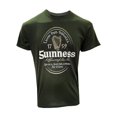 thumbnail image 1 of Guinness Adult Men's Green Irish Label T-Shirt, 1 of 1