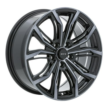 18 Inch Black Alloy Wheel Rim for Toyota Sienna, RTX 82438 18x8 5x114.3 5Lug