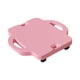 thumbnail image 4 of Deportes con asas, coordinación, diversión educativa con rodillos, tabla de asiento para niños, ideal para parque infantil, gimnasio, hogar, interior Rosa, 4 of 8