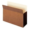 Smead 73274 5-1/4 in. Exp File Pocket, Straight Tab, Letter, Manila/redrope (10/Box)