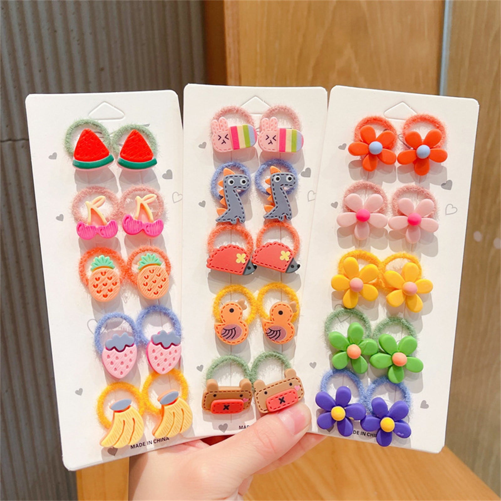 Headbands for Women with Bows Lime Hair Ties Hair Ponytail Holder Band Spiral Hair Ties for Girls Thin Hair Ties for Women's Hair No Damage Large Elastics Scrunchies with Scarf Thing 1 Hair Piece
