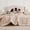 Beige, variant on Comforter Duvet Insert - Quilted Comforters Twin Size, All Season Duvet, GentleSoft Down Alternative Bedding, with 8 Tabs, Gifts for Women/Men, Light Grey, Twin 88 x 68 Inches