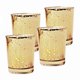 thumbnail image 1 of 4 portavelas de cristal chapado, portavelas de té de cristal, portavelas de aromaterapia, para bodas, fiestas y banquetes (dorado)., 1 of 7
