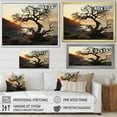 thumbnail image 4 of Designart "Golden Sands Beach Photo VI" Nautical & Beach Floater Framed Canvas Art Print, 4 of 7