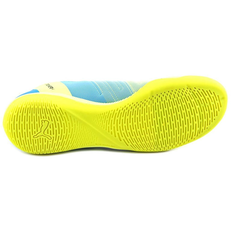 Men's Evopower 4.3 It Safety Yellow / Black Atomic Blue Ankle-High Soccer Shoe - 11.5M - Walmart.com
