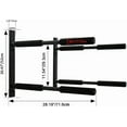 thumbnail image 2 of Heavy Duty Metal Surfboard Storage Rack Holds 2 Boards with Foam  for Garage Wall Mount, 2 of 6