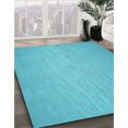 thumbnail image 2 of Ahgly Company Indoor Rectangle Patterned Bright Cyan Blue Area Rugs, 8' x 10', 2 of 6