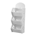 thumbnail image 1 of Estante de baño de pared, contenedor de almacenamiento, contenedor de maquillaje ventilado, estante para especias de cocina para baño, cocina y hogar. tres capas, 1 of 7