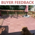 thumbnail image 6 of 44Pcs Interlocking Plastic Deck Tiles ,All-Weather Patio Tiles,Floor Tiles for Poolside, Balcony,Indoor and Outdoor,Easy to Install and Clean, 6 of 9