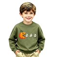 thumbnail image 3 of Tiijoy Halloween Sweatshirt for Boys Graphic Crewneck Pullover Tops, Sizes 2-14, 3 of 3