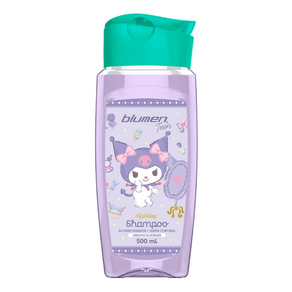 Shampoo 3 en 1 Blumen kids Kuromi cereza 500 ml