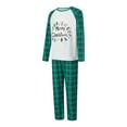 thumbnail image 3 of DuAnyozu Matching Family Pajamas Sets Christmas PJ's Holiday Christmas Deer Printed Sleepwear with Plaid Pants, 3 of 10
