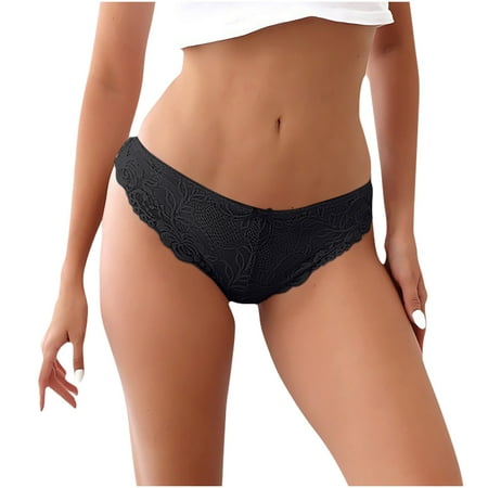 yillto 3 Pack Women s Lace Hipster Panties Soft Breathable Full Coverage Briefs Ladies Comfort Seamless Panty