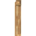 thumbnail image 2 of Ekena Millwork 8"W x 32"D x 44"H Traditional Rough Sawn Craftsman Outlooker, Western Red Cedar, 2 of 4