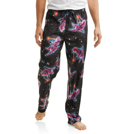 Laser Cat Men's Minky Fleece Pants, Up to Size 2XL - Walmart.com