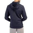 thumbnail image 2 of Men's-Cutter & Buck  Navy Syracuse Orange Roam Eco Recycled Half-Zip Pullover Hoodie, 2 of 2