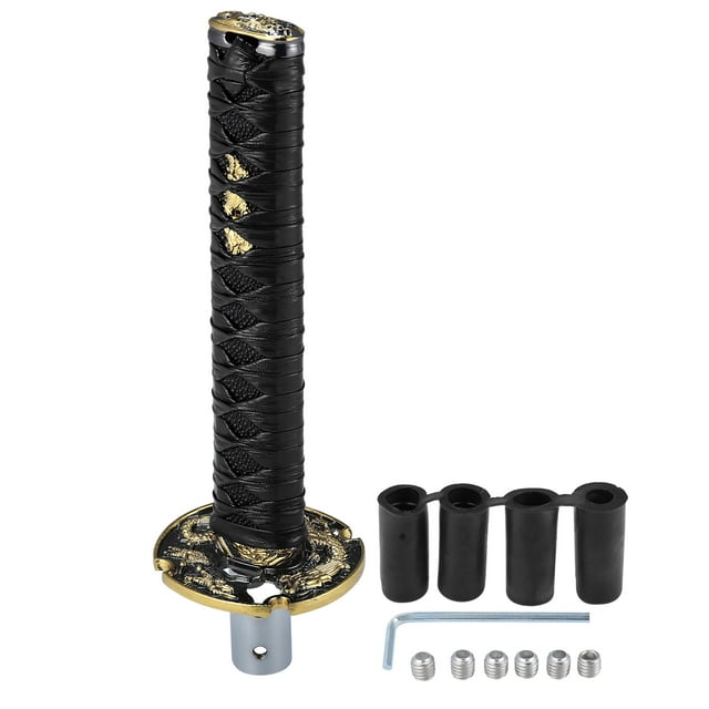 20cm Engranaje Cambios Palanca Cambio Palanca Perilla Clásico Patrón para Coche Negro