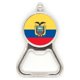 thumbnail image 1 of Ecuador bandera nacional país símbolo Mark patron de América del Sur Acero inoxidable Metal cerveza tapa sacacorchos, 1 of 3