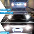 thumbnail image 5 of Paquete de 4 Ba15d 5050 27-smd Led Super blanco coche barco marino Rv Camper luz 1142 1076, 5 of 5
