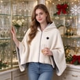 thumbnail image 5 of 2027 Heated Wearable Blanket for Women, Portable Cordless Heated Blanket, Outdoor Blanket with 3 Heat Settings & Fast Heating, Great Choice for Parents Home Outdoor Office, 5 of 6
