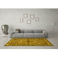 thumbnail image 3 of Ahgly Company Indoor Rectangle Persian Yellow Traditional Area Rugs, 2' x 5', 3 of 4