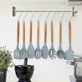 thumbnail image 4 of 6 Pack Large Vinyl Coated S Hooks 6 Inch Large S Hooks for Hanging Heavy Duty White Non Slip Steel Metal S Hanger Hooks for Hanging Plants Lights Tool, 4 of 5