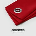 thumbnail image 5 of Deconovo Room Darkening Curtains Pack of 2, Energy Saving, Red, 42W x 54L Inch, Noise Reducing Thermal Insulated Drapes for Living Room, 5 of 6
