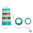 thumbnail image 6 of 10pcs Fit Iron Wedge Golf Club Ferrule Shaft Tip.355 9*24.5*14mm 36 Color Choose, 6 of 9