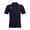 MIDNIGHT NAVY, variant on 1370399 Men's Tech Polo - Midnight Navy White