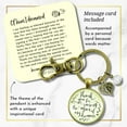 thumbnail image 2 of To Her Mother in Law Gutsy Goodness Bronze Keychain Thank You Raising Man I Dreamed Wedding Gift, 2 of 7