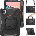 thumbnail image 5 of XYX Case for Xiaomi Pad 5/Xiaomi Pad 5 Pro 5G 2021 11.0 inch, 360 Degree Rotating Hand Grip Shockproof Cover with Shoulder Strap, Black, 5 of 7