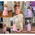 thumbnail image 3 of Benylion Girls Aurora Princess Costumes for Halloween Party Fancy Dress up with Accessories for 5-6 Years, 3 of 8